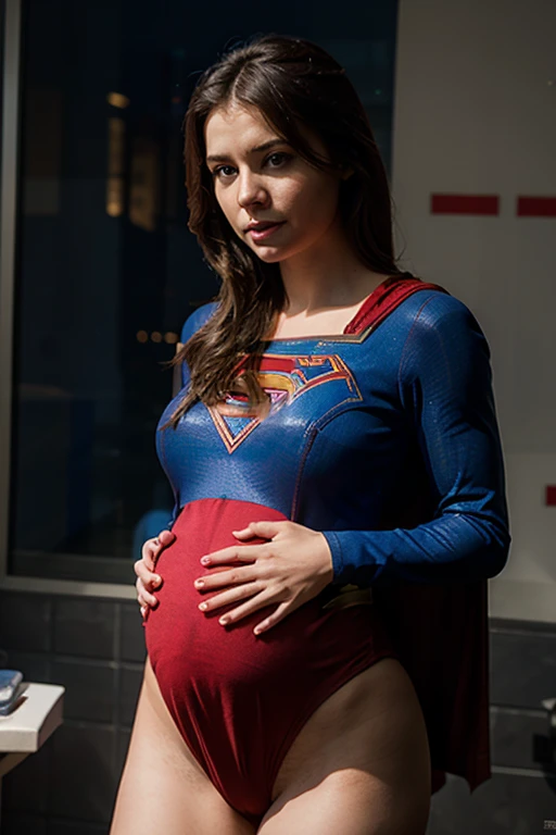 Supergirl is pregnant
