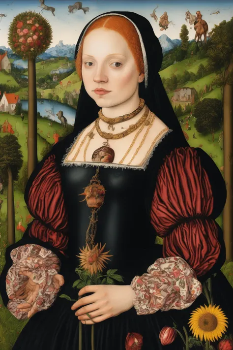 Lucas Cranach Style - Renaissance and Impressionism to wild contemporary art