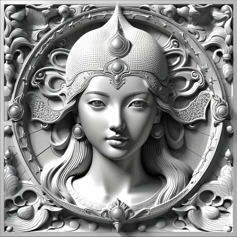 AI IMAGE TO DEPTH MAP AND TUTORIAL INSTRUCTION WITH Ai image into a bas relief TO Stl model