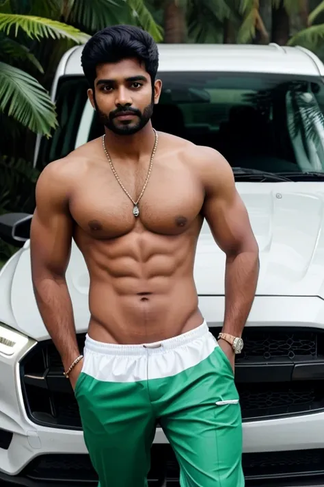 Mallu boy with car