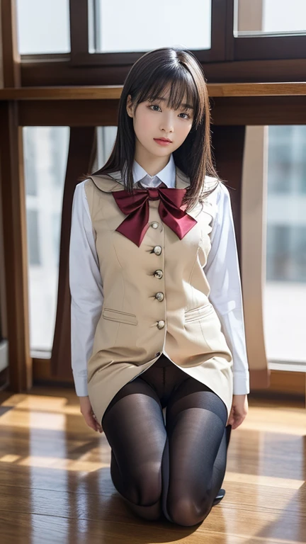 Beautiful and meticulous girl, Very detailed eyes and face, Beautiful attention to detail, Ridiculous, incredibly Ridiculous, Large file size, Very detailedな, High resolution, Very detailed, Highest quality, masterpiece, Kemomimi, ((Japanese high school gi...