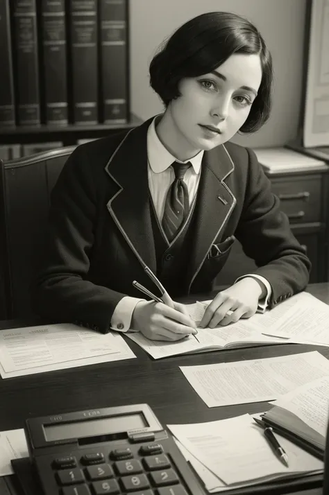 An accountant from the 1920s