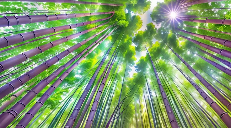 Anime Style、bamboo forest