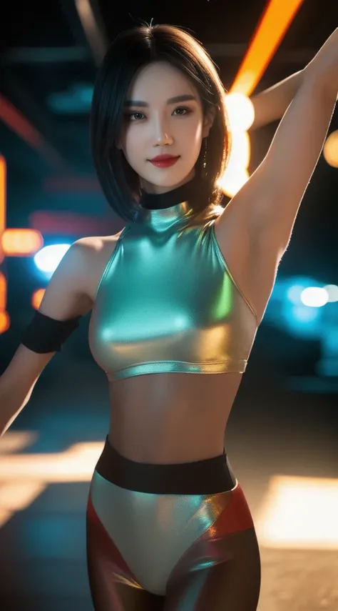 ((best quality)), ((masterpiece)), (detailed:1.4), 3d, Image of a beautiful cyberpunk woman,Human Development Report (High Dynamic Range),Ray Tracing,nvidia RTX,Super Resolution,Unreal 5,Subsurface scattering,PBR Textures,Post-Processing,Anisotropic filter...