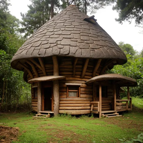 mushroom house