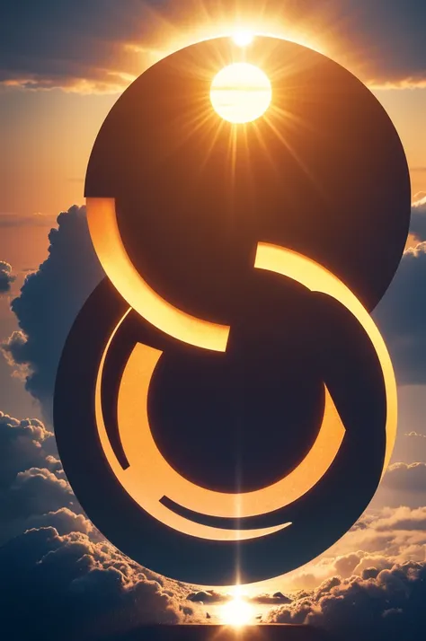 A circle-shaped logo with a sun as if it were a dawn and the word "actively" in the middle