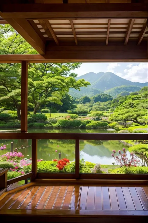 ((Highest quality)), ((masterpiece)), (detailed), Japanese,landscape,Beauty,cute