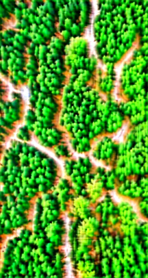 (Best quality:1.4),(Best result:1.4),(Super clear picture quality:1.4),(Super clear detail:1.2),birds-eye view of a road passing through a forest,summer forest,straight road,Trucks driving on the road,overlook,birds-eye view,Bird&#39;s eye view of forest a...