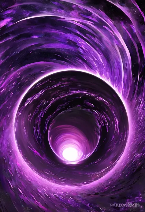  Dragon,black scalie,purple aura,Has the power of a black hole, skeb artwork