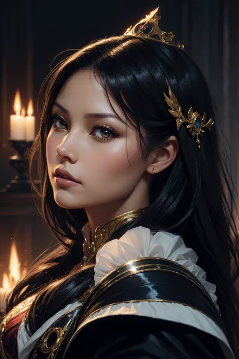 36k, portrait Vanessa Lachey of the sailor moon, gothic, highly detailed, digital painting, crown of skulls, artstation, smooth, sharp focus, illustration, art by artgerm and greg rutkowski and alphonse mucha and william - adolphe bouguereau