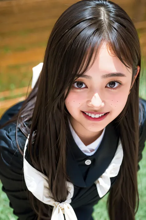 (((upper body shot))),ultra-high resolution,big eyes,((brown eyes)),japanese,(forehead),(a girl),(1 girl),((18-year-old)),cute,p...