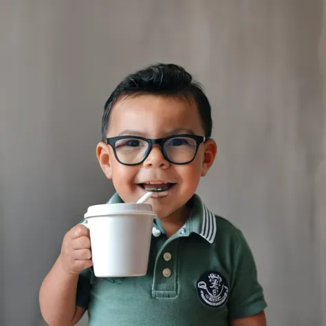 a closeup raw professional photograph of a happy 3-year-old boy up to the chest line, captured with a fujifilm xt3 dslr camera. ...