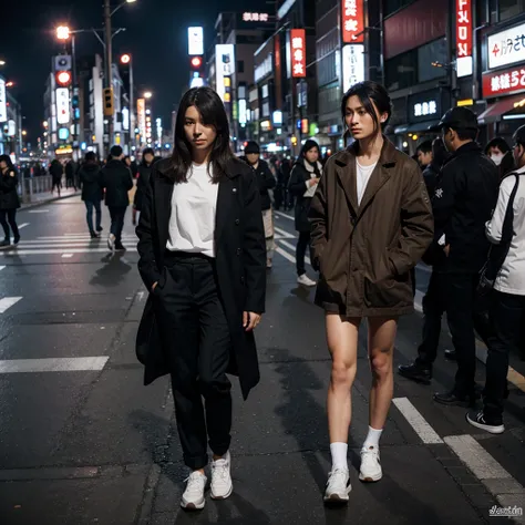 Tokyo street night