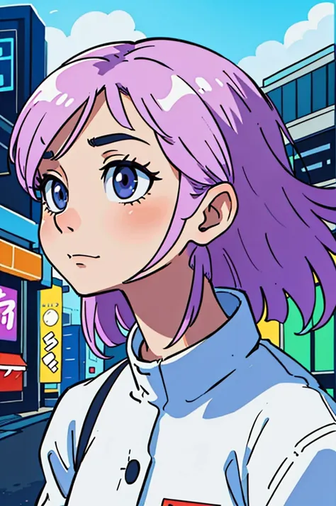 (best-quality:0.8),
(best-quality:0.8), perfect anime illustration, extreme closeup portrait of a pretty woman walking through the city