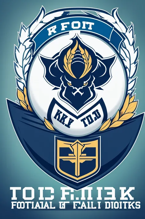 Football team emblem with name "Dothrakis FC"