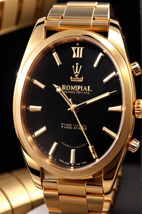 Premium watch selling company logo, company name is Royal Timepieces 