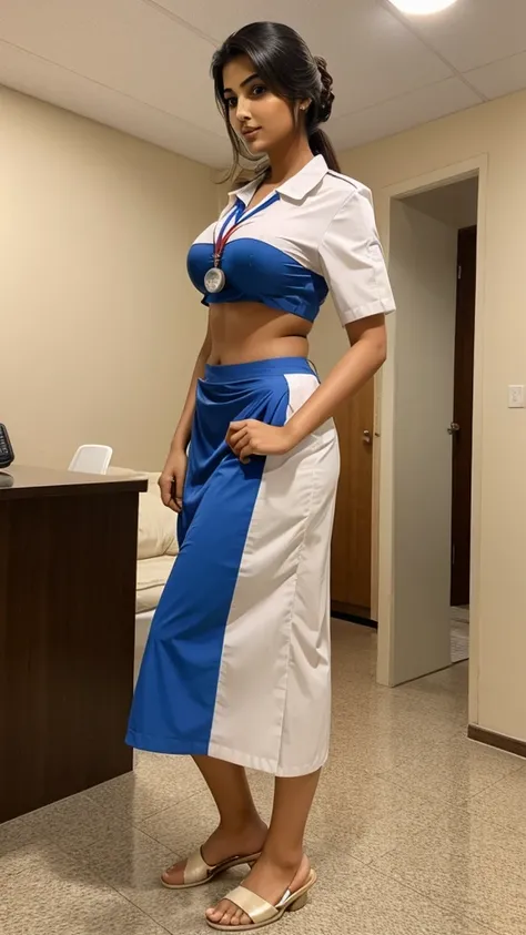 6 feet tall big breasted beautiful Indian girl as sexy nurse