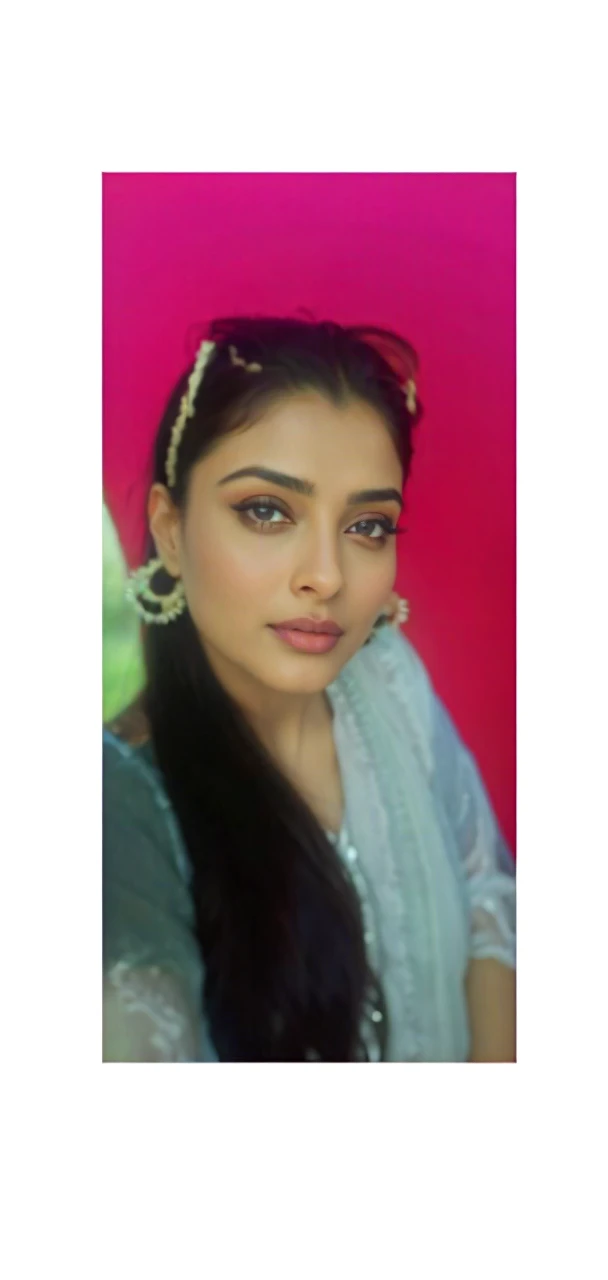 cowboy shot scenic professional photograph of RAW photo, photorealistic, [:intricate details:0.3], best quality, photo of beautiful Aishwarya Rai Bachchan Indian actress 45y old woman, with brown hair, detailed skin, (like a plus size:1.1), (beautiful roun...