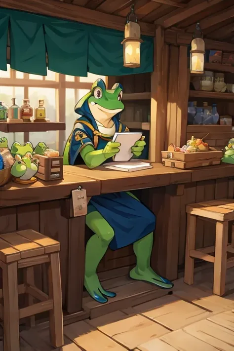 Frog Merchant　Edo