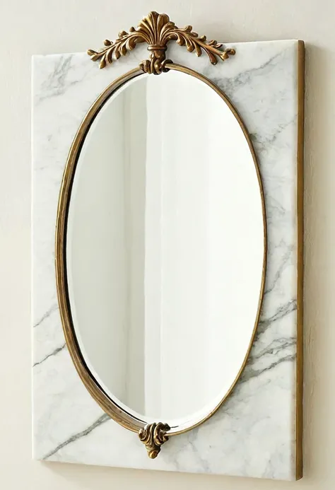 I want a marble mirror