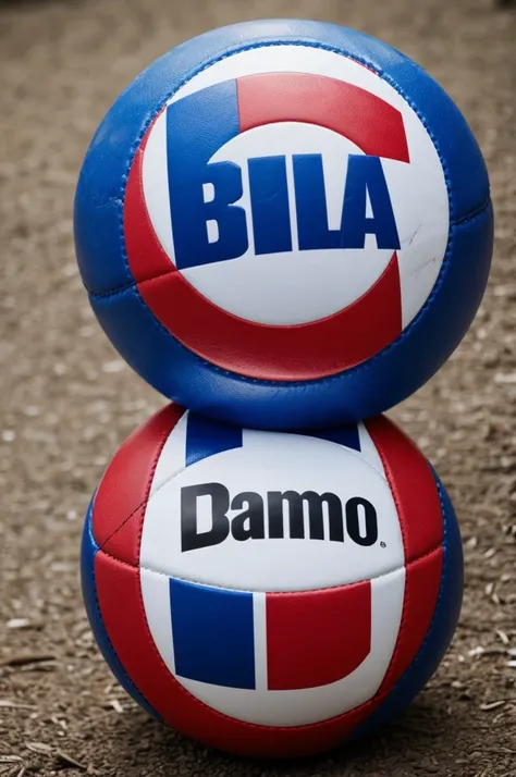 A demonized ball that contains the words “el barrio fc”