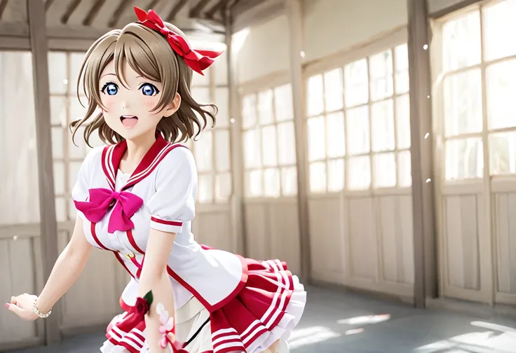 Girl love live Watanabe You Running