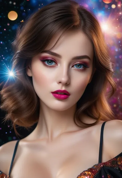 photorealistic realism 8k quality, fashion supermodel, (glamour, paparazzi taking pictures of her), (beautiful slim and sharp fa...