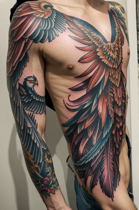 tattooed phoenix 