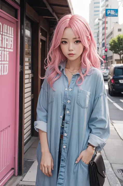  pink hair 