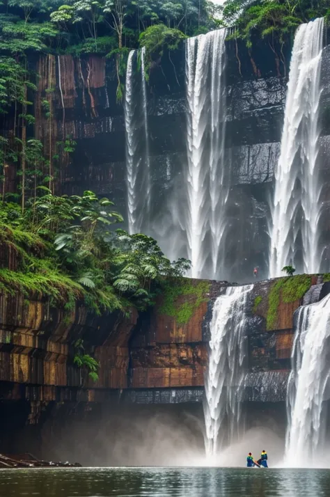 drizzle park, 100% authentic, Angel Falls waterfall, guayana Venezuela.