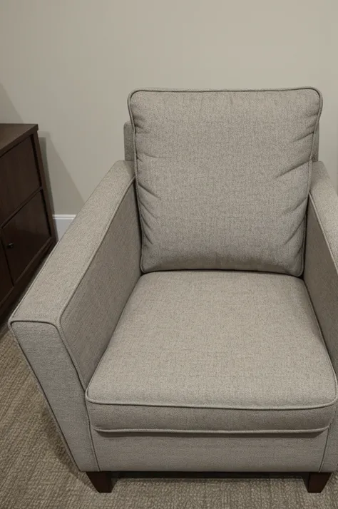 Armchair that fits the body 