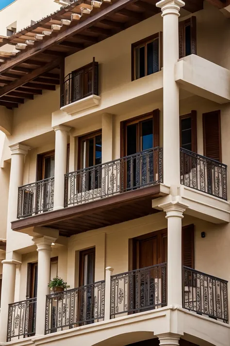 Balcony fused with eagle