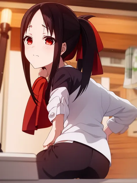 1 chica, shinomiya kaguya, temporada de invierno, ropa fria, 1 chica, shinomiya kaguya, temporada de invierno, ropa fria, ass mo...