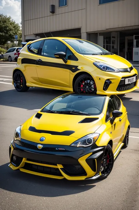 Punto evo yellow