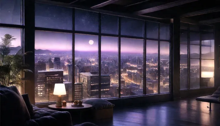 Starry sky and skyscrapers
(Highest quality,4K,8K,High resolution,masterpiece:1.2),Super detailed,(Realistic,photoRealistic,photo-Realistic:1.37),High resolution,超High resolution,Studio Lighting,very,Peaceful and calm,Quiet atmosphere,Soft moonlight,Calm,A...