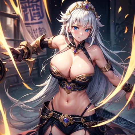 Sexy Busty Princess Warrior Goddess