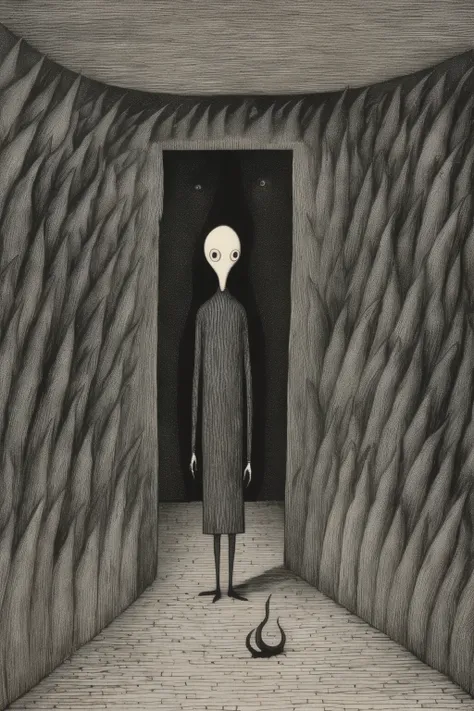 edward gorey style - edward gorey style, a temporary liminal space between limbo and hell.