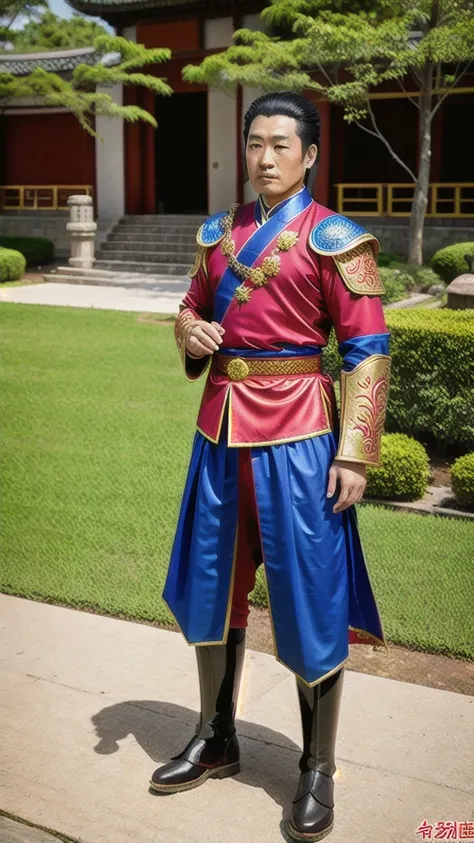 Shang Ba Zhifeng　Ryukyu Kingdom　Modeled after China　King&#39;s Statue　A man of good build　Shureimon