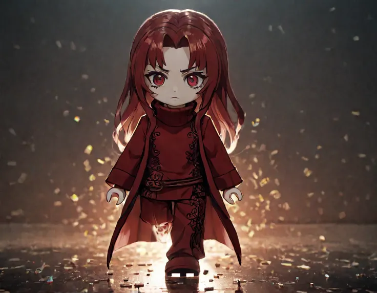 (((masterpiece))) , (((best quality))) , anime style, 2d, well-built charming 1girl, solo, lovely 1girl, ScarletWitch, bas-relief art, Digital Art, Light sparkles, Pixel Drawing, Chibi Anime, Ambrotype, behance, spotlight, Hideous Grouchy Palestinian Calli...