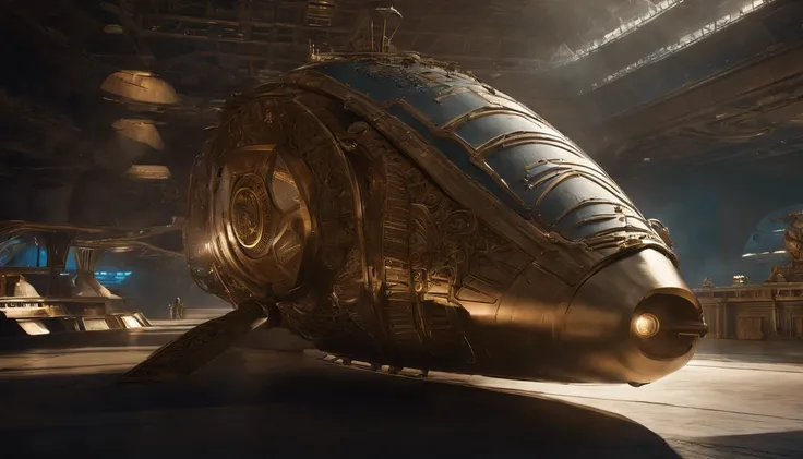 In this awe-inspiring blend of steampunk-inspired and futuristic elements, a unique starship takes center stage, designed by the genius imaginations of Leonardo Da Vinci & Tim Burton, & Ridley Scott. The starship is an amalgamation of iconic vehicles from ...