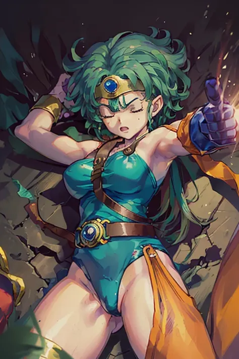 (((Dragon Quest 3 Costume)))、(((Female Hero)))、(((Almost dead)))、(((hang)))、(((suffering)))、(((Your clothes are torn)))、((Make the most of your original images))、((It is violently destroyed))、(((cadaver)))、(((Hanging)))、(((Weaknesses)))、((Bloodstained))、((...