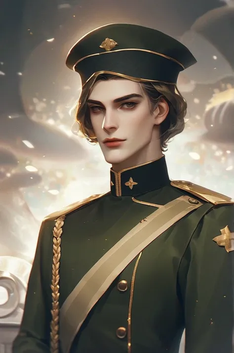 ((Лучшее качество)), ((шедевр)), (подробный), The guy in the uniform