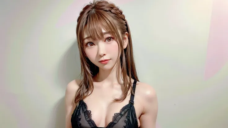 Highest quality, Realistic, Perfect Human Anatomy, Very detailed, Very delicate and beautiful, Raw photo, Professional Lighting, Illumination, Depth of written boundary, Single focus, whole body, Skinny Japanese woman, 30-year-old woman, Brown Hair, Small ...