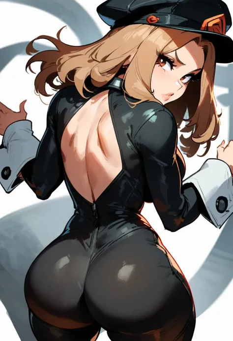 1girl, utsushimi kemii, boku no hero academia  masterpiece, best quality, very aesthetic, absurdres, newest  slim body,///// ,by nyantcha,cutesexyrobutts , by khyle,,////// beautiful face,  light brown hair  ,plump and glossy lips, . , , dark brown eyes,, ...