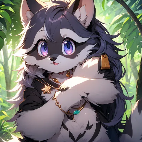 Raccoon,cute,necklace,Protecting nature,community