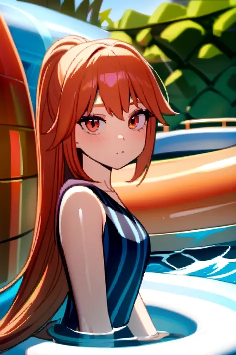 Lina in waterpark