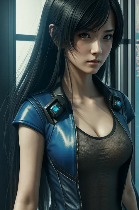 rebecca from cyberpunk. 

art Hideaki Kawashima