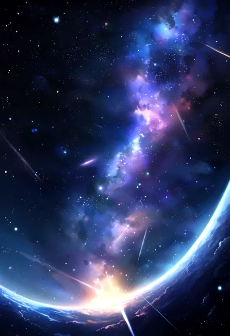 universe, Milky Way, deep space, 恒星間universe船 (small), Starlight, Spectacular, deep, Future Technology, 