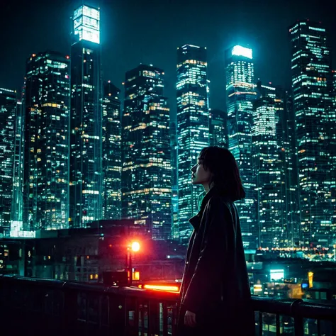 
Reflecting themes of suspense and revenge、Design in a dark and mysterious illustration style。With the night view of the city in the background、Draw the main character in disguise。This protagonist is、A woman with a desire for revenge、He has sharp eyes and ...