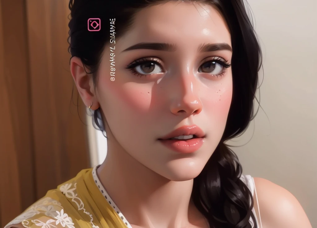 ((Best Quality, 8K, Masterpiece: 1.3)), Pretty, young woman, smooth skin